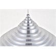 Living District Circa 1 Light Burnished Nickel Pendant