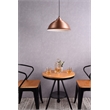 Living District Circa 1 Light Honey Gold Pendant