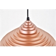 Living District Circa 1 Light Honey Gold Pendant