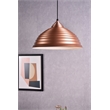 Living District Circa 1 Light Honey Gold Pendant