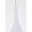 Living District Aiken 3 Light White Pendant