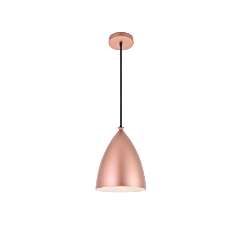 Living District Kenneth 1 Light Honey Gold Pendant