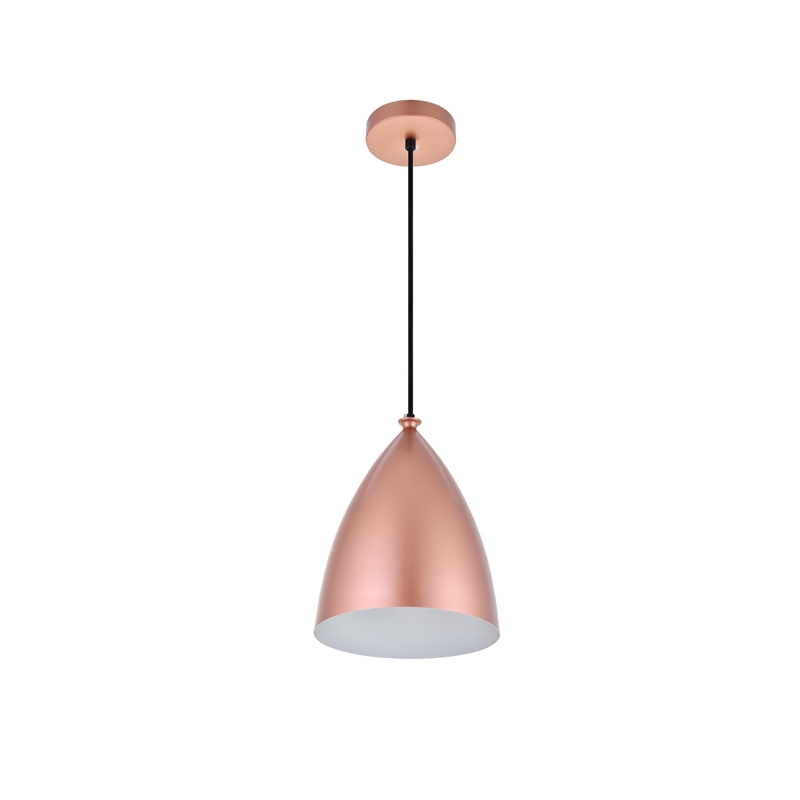 Living District Kenneth 1 Light Honey Gold Pendant