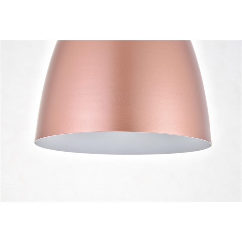 Living District Kenneth 1 Light Honey Gold Pendant