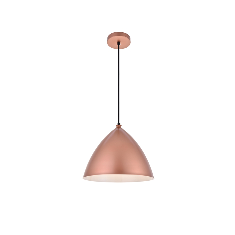 Living District Kenneth 1 Light Honey Gold Pendant