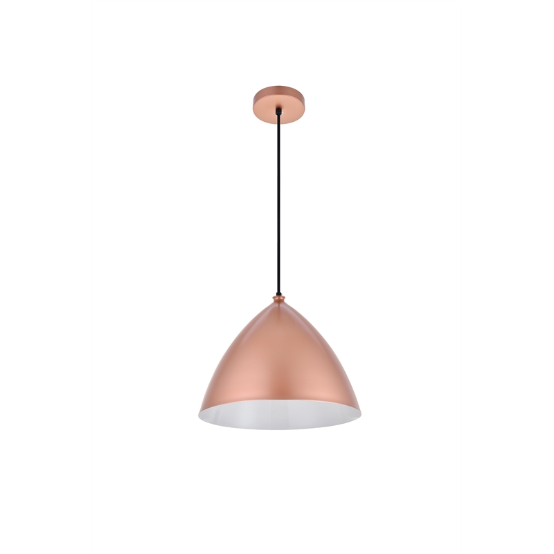Living District Kenneth 1 Light Honey Gold Pendant