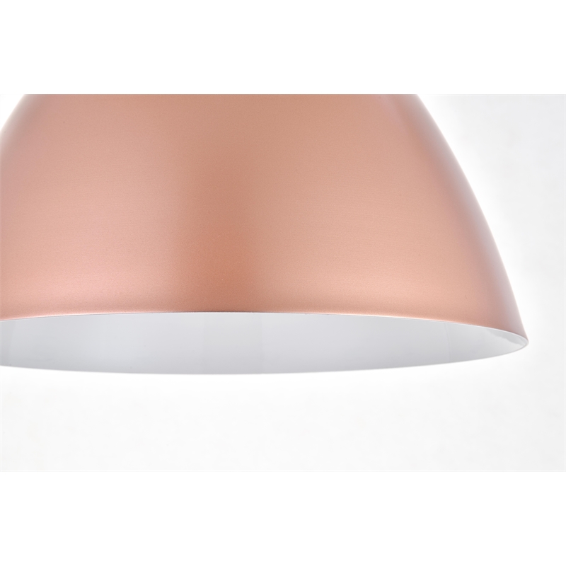 Living District Kenneth 1 Light Honey Gold Pendant