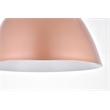 Living District Kenneth 1 Light Honey Gold Pendant