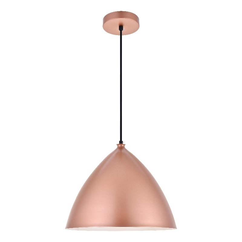 Living District Kenneth 1 Light Honey Gold Pendant