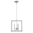 Living District Eclipse 3 Light Vintage Silver Pendant