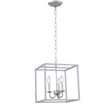 Living District Eclipse 3 Light Vintage Silver Pendant