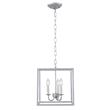 Living District Eclipse 3 Light Vintage Silver Pendant