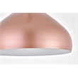 Living District Circa 1 Light Honey Gold Pendant