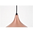 Living District Circa 1 Light Honey Gold Pendant