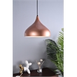Living District Circa 1 Light Honey Gold Pendant