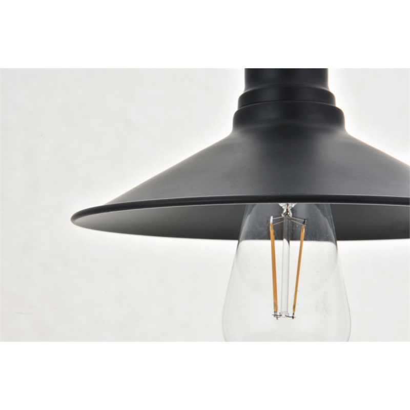 Living District Etude 3 Light Black Pendant