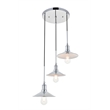 Living District Etude 3 Light Chrome Pendant