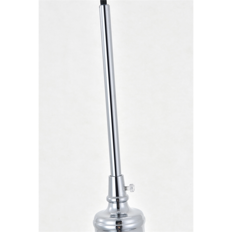 Living District Etude 3 Light Chrome Pendant