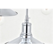 Living District Etude 3 Light Chrome Pendant