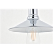 Living District Etude 1 Light Chrome Pendant