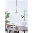 Living District Etude 1 Light Chrome Pendant