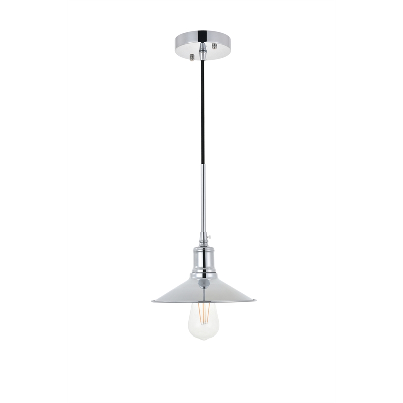 Living District Etude 1 Light Chrome Pendant