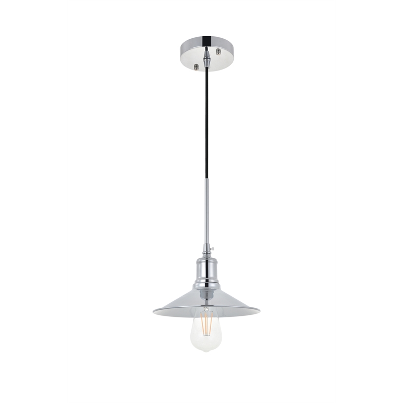 Living District Etude 1 Light Chrome Pendant