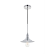 Living District Etude 1 Light Chrome Pendant