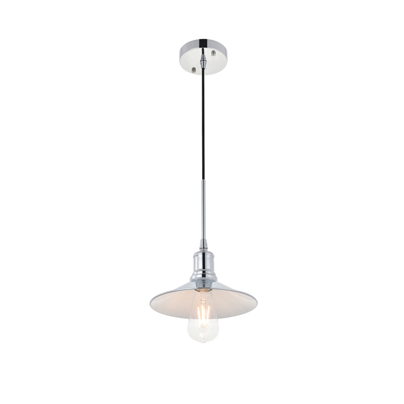 Living District Etude 1 Light Chrome Pendant