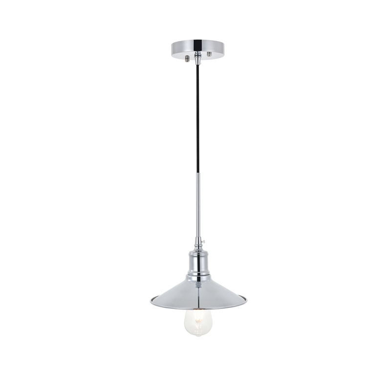 Living District Etude 1 Light Chrome Pendant