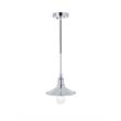 Living District Etude 1 Light Chrome Pendant