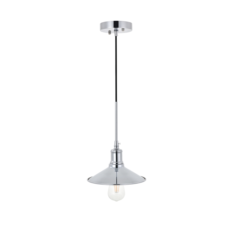 Living District Etude 1 Light Chrome Pendant