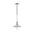 Living District Etude 1 Light Chrome Pendant