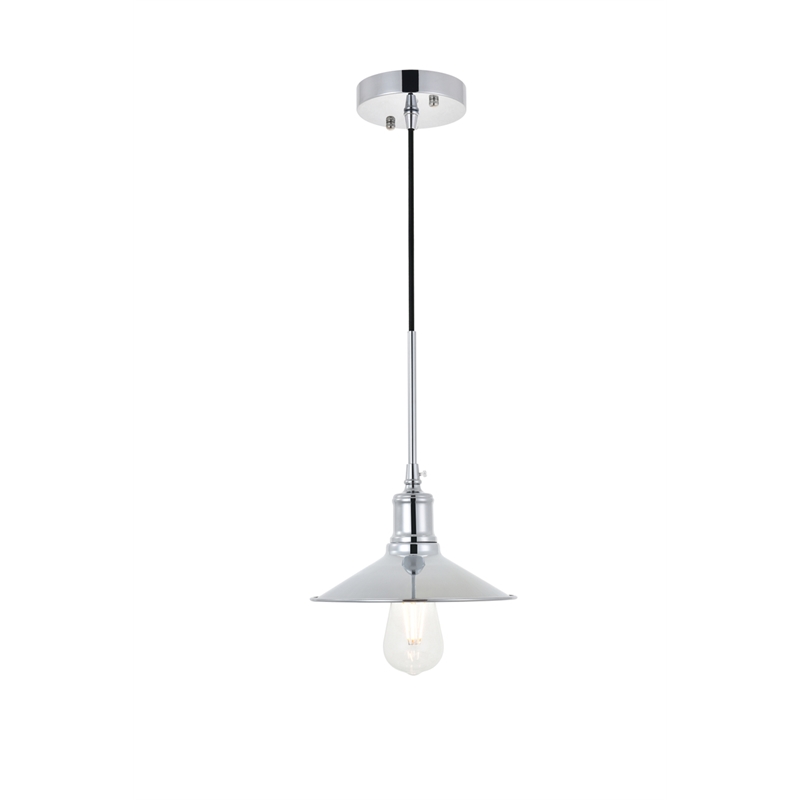 Living District Etude 1 Light Chrome Pendant