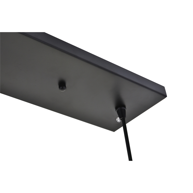 Living District Waltz 5 Light Black Pendant