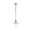 Living District Waltz 1 Light Chrome Pendant