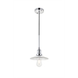 Living District Waltz 1 Light Chrome Pendant