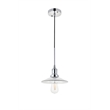 Living District Waltz 1 Light Chrome Pendant