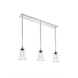 Living District Auspice 3 Light Chrome Pendant