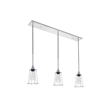 Living District Auspice 3 Light Chrome Pendant