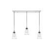 Living District Auspice 3 Light Chrome Pendant