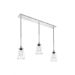 Living District Auspice 3 Light Chrome Pendant