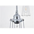 Living District Auspice 3 Light Chrome Pendant