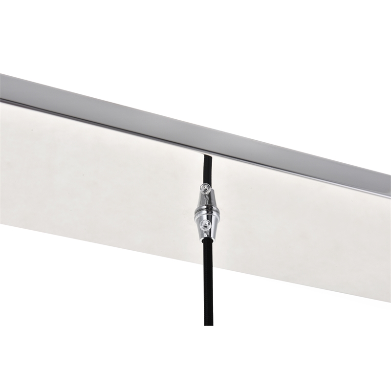 Living District Auspice 5 Light Chrome Pendant