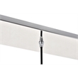 Living District Auspice 5 Light Chrome Pendant