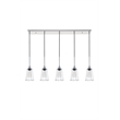 Living District Auspice 5 Light Chrome Pendant