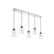Living District Auspice 5 Light Chrome Pendant