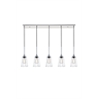 Living District Auspice 5 Light Chrome Pendant