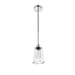 Living District Auspice 1 Light Chrome Pendant