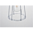 Living District Auspice 1 Light Chrome Pendant